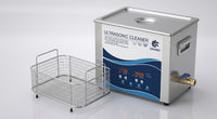 Bac à Ultrasons 10L Dégazage & Onde Variable — Série W